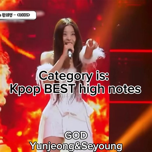 Kpop BEST high notes!❤️🔥 #kpop #fyp #viral #kpophighnotes #nmixx | gods yunjeong seyoung