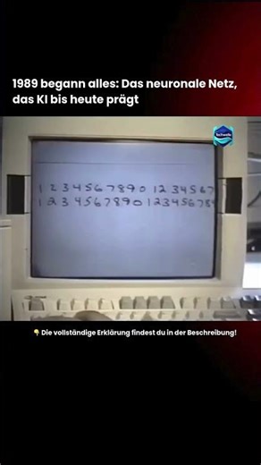 1989 begann alles: Das neuronale Netz, das KI bis heute prägt.