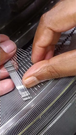 2*2 Rib design needle arrangements. #knitting #machine #automobile #art #textile