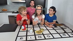 Funny Bingo Game for Mystery Foods