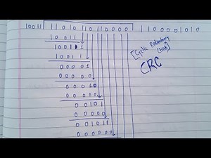 Cyclic Redundancy Check (CRC) with example | ITC | lec-20