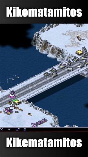 👉 Tanya Blows Up Bridge! 🚧💥 Tanks Sink with Titanic Music 🎶😂 #RedAlert2 #GamingMoments #TitanicMeme