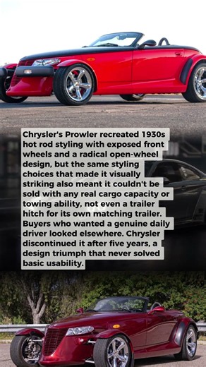 Chrysler Killed the Prowler Because a Retro Hot Rod Couldn't Tow Anything