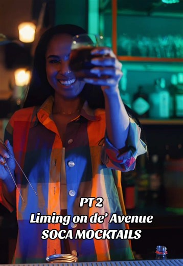 PART 2 | Soca Mocktails, liming on de’ Avenue 🍹✨ Next up: the October Cola 🥤✨ Inspired by the sound of New Calypso and the music of @JIMMYOCTOBER . His music feels familiar but fresh, so I took a classic rum & cola and gave it an island twist with guava and non-alcoholic rum. Easy, nostalgic, but elevated. October Cola Ingredients: Coca-Cola, guava syrup, non-alcoholic rum, and a dash of @Coca-Cola @angosturaaromaticbitters And of course, I had to rep local 🇹🇹 Wearing @willowandoak_ one of m