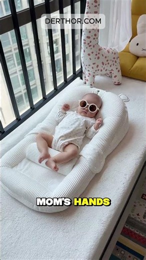 My baby girl, born on January 18th, loves lying in this multi-functional crib on her 8th da