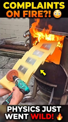 Complaints on Fire?!😳Physics Just Went Wild🔥 #vigyanregenerate #shorts #fire