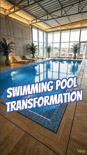 Luxury Indoor Swimming Pool Design 😍 | Modern Pool Setup