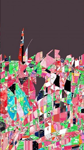 Making digital collages inspired by kinusaiga