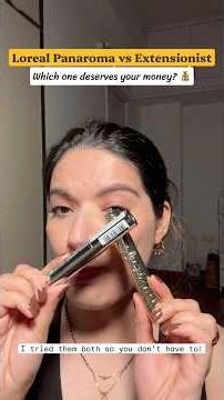 LoReal Panaroma vs extensionist mascara, which one should you buy? #productreview