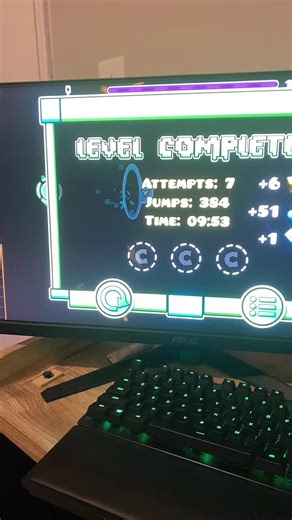 #geometrydash I finally did it,now it’s demon time