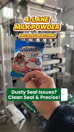 Burgen on Instagram: "200 sticks per minute? Easy work. ⚡ Watch our 4-Lane Powder Machine handle fine Milk Powder effortlessly. Unlike standard machines, we use a Split Hopper and High-Torque Augers to ensure smooth flow without jamming. 🔹 Format: Stick Pack or Sachet 🔹 Material: Full 304/316 Stainless Steel 🔹 Accuracy: ±0.2g per lane 📦 Ideal for: Whole Milk Powder, Skim Milk, Protein Powder, Coffee Creamer. 📩 DM "4LANE" for a quote! 🔗 Link in bio: burgenmachine.com 📲 WhatsApp: +86 183 44