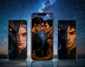 Fourth Wing iPhone Wallpaper, Onyx Storm High Resolution Phone Wallpaper, Fourth Wings Phone Screen, Dragon Rider Android Wallpapers - Etsy