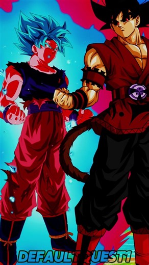 Af Evil Goku Vs God Fusion Goku Battle of the Strongest #dragonballedit #goku #shorts