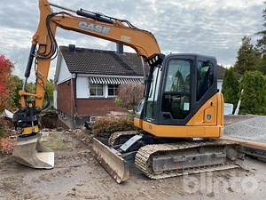 Blinto - Bandgrävare - Case CX75C SR