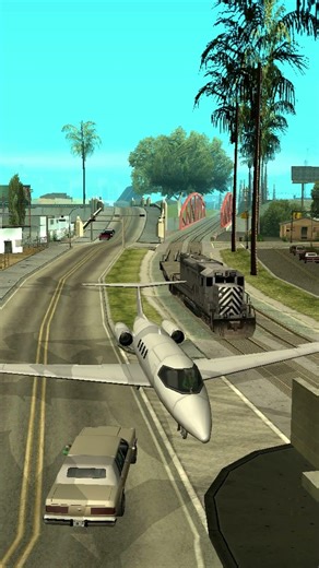 What Happens When a Plane Wing Hits a Train in GTA?