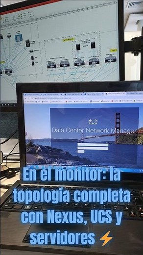 Topología de red real con Cisco DCNM y Visio 🌐 | Vida en TI #cisco #ccnp #redes