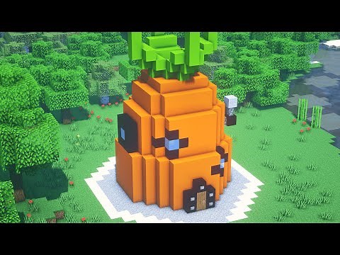 Minecraft SpongeBob House Tutorial - Minecraft House Tutorial