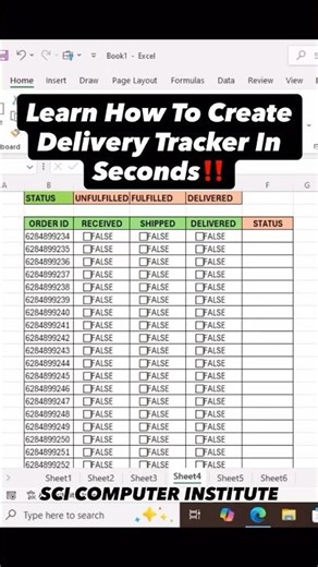 Stay organized. Stay efficient #viral #excel #spreadsheetmagic #exceltricks #exceltips