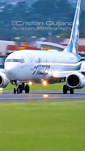 Directo a Los Angeles, CA. - Alaska Airlines Boeing 737 Airport: SJO - Juan Santamaría Int. Airport, Alajuela, Costa Rica. #avgeek #aviation #boeing737 #boeing #MROC #SJO | Cristian Quijano Aviation Photography