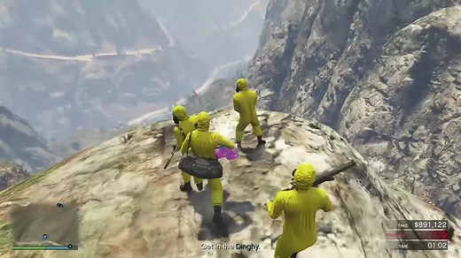 GTA 5 Funny Game Fails: Friends Forget Parachute