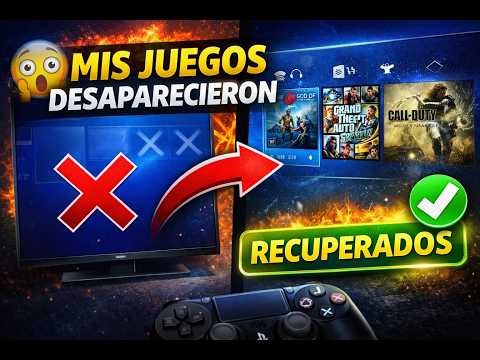 Did your PS4 games disappear? 😱 Recovering them is VERY EASY with PS4 Toolset (ALL FIRMWARE)