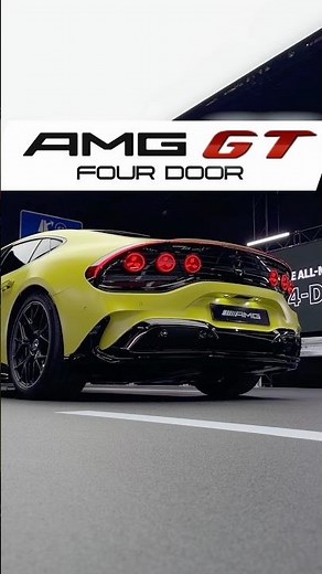 Sound Check: New AMG GT 63 4-Door in Magno Lime! 🍋‍🟩🏁