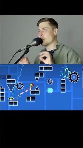 Geometry Dash and beatbox #beatbox #geometrydash