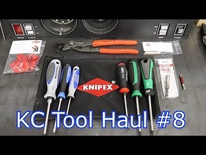 KC Tool Haul #8: Raptors, Knipex Gear, and Screwdrivers from Felo, Witte, and Stahlwille!