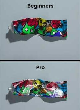 Adobe Photoshop Trick to Create Colorful Tube Mockup