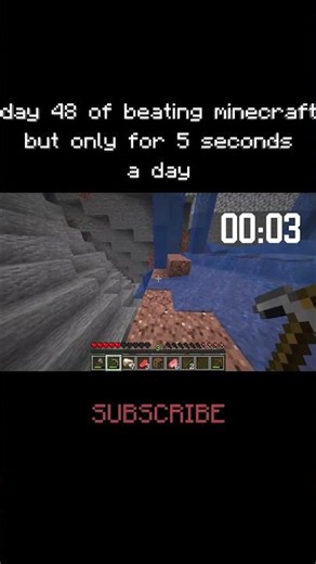 Day 48 #minecraft #speedrun #minecraftshorts #minecraftchallenge