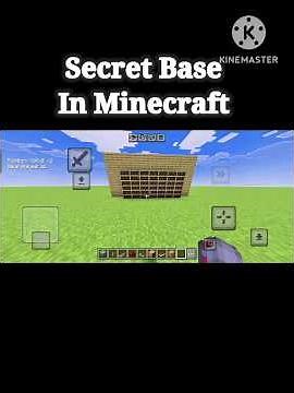 Secret Base in Minecraft