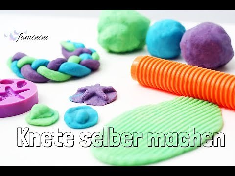 Knete für Kleinkinder selber machen #shorts