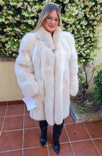 Fox Fur Jacket Jacket Fur Coat Fox Pelzmantel Fourrue Renard Mex - Etsy Australia