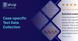 文本数据收集服务 | ML 和 NLP 训练数据集 - Shaip