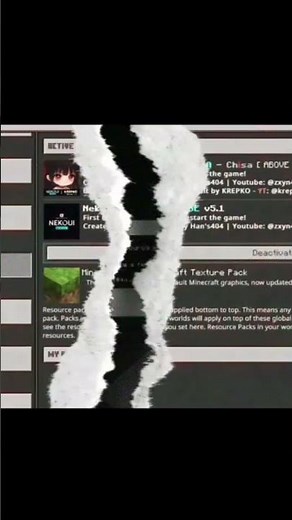 CHISA WUWA BEST NEKO UI MODS FOR MCPE 1.21+ | NEKO UI ADD-ONS #mcpeaddons #minecrafttheme #mcbedrock