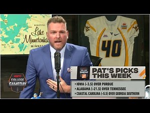 Pat McAfee's Week 8 picks | College GameDay
