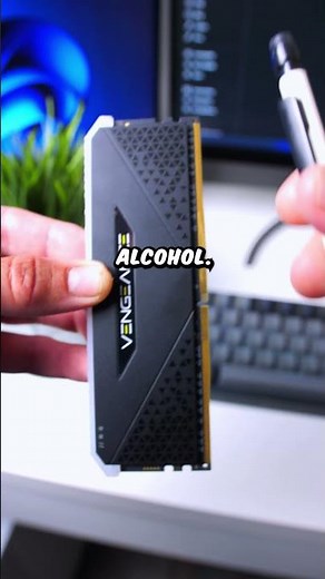 How to Clean Your RAM Sticks (Not What You Think)