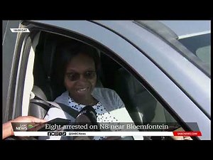 Eight arrested on the N8 between Bloemfontein, Botshabelo