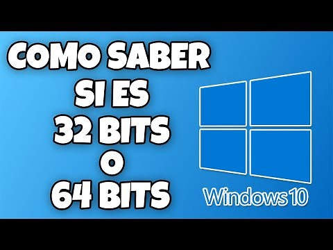 COMO SABER SI MI PC WINDOWS 10 ES DE 32 o 64 BITS FACIL Y RAPIDO EN 2026