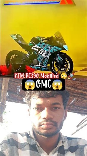 😱OMG😱ktm rc390 modified 😳🚀#shorts #viral #ktmrc390