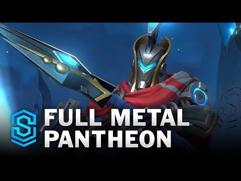 Full Metal Pantheon Wild Rift Skin Spotlight
