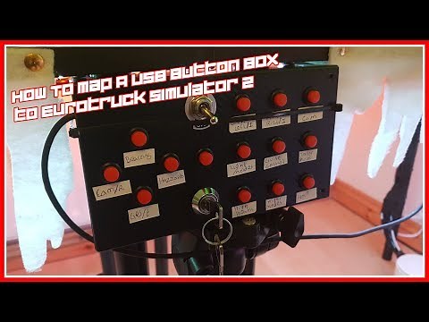 How To Map A USB Button Box to Eurotruck Simulator 2