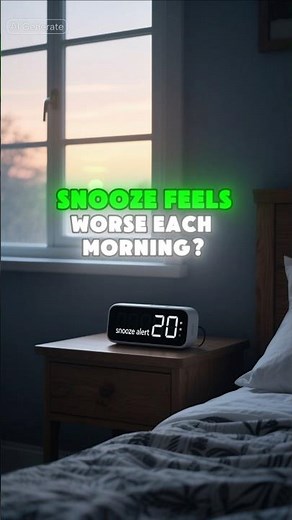 Why Hitting Snooze Makes You More Tired – The Science Behind It
