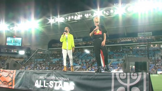 Stan Walker's Performance at the NRL All Stars Game