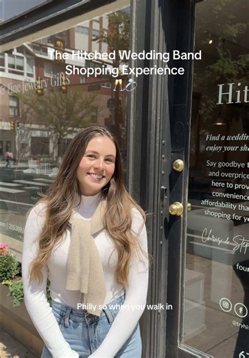 2026 Philly Brides & Grooms it’s time to book your wedding band appointment at Hitched Philly! At Hitched, we are all about the experience! Your wedding bands are major milestone purchases, and we believe the process of picking them out should be stress-free and memorable 💍 Book your appointment at the link in our bio or directly on tryhitched.com - we’ll see you soon! #2026bride #weddingplanning #weddingrings #philly #mensweddingring