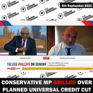 8.1K views · 112 reactions | Nadhim Zahawi says on the looming £20 a week Universal Credit cut: "It's only right that we try and make sure that we return the system, to where it was, it has been incredibly generous." #UniversalCredit is one of the least generous in Europe. This cut would take the main rate of out of work support down to its lowest levels in real terms since around 1990. | The London Economic | Facebook