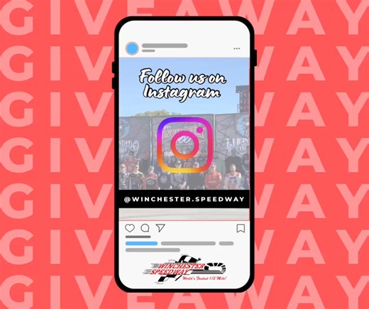 Exciting news: Winchester Speedway has launched a new Instagram page @winchester.speedway 💫 Stay up to date and help us grow the page by giving us a follow. When we reach 1K followers, we will have a major merch giveaway to celebrate!! | Winchester Speedway