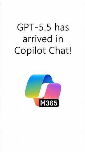 GPT-5.5 has arrived in Copilot Chat!