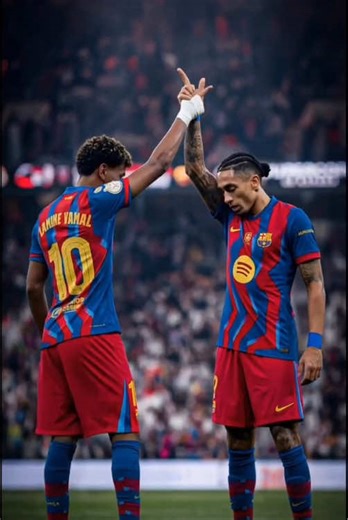 FC Barcelona Claims First Title of 2026🏆 Congratulations Barcelona!❤️💙 Barcelona Defends Spanish Super Cup with 3-2 Victory Over Real Madrid Raphinha Scores Twice in Decisive. The same wallpaper in the lower left corner, you can download it and set it as your own phone wallpaper. #capcut #capcutforus #capcutpioneer #livewallpaper #4kwallpaper