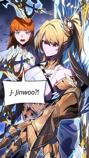 Cha Hae-In saved Sung Jinwoo 😭 I Solo Leveling Hunter Origin #sololeveling #anime #manhwa